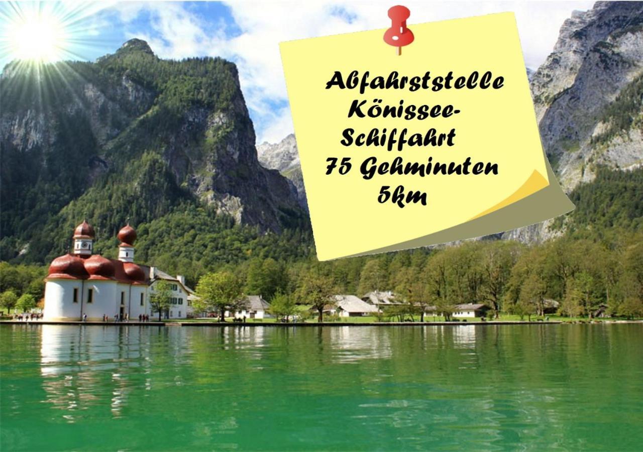 G & H Ferienwohnungen Appartement Untersberg Берхтесгаден Екстериор снимка